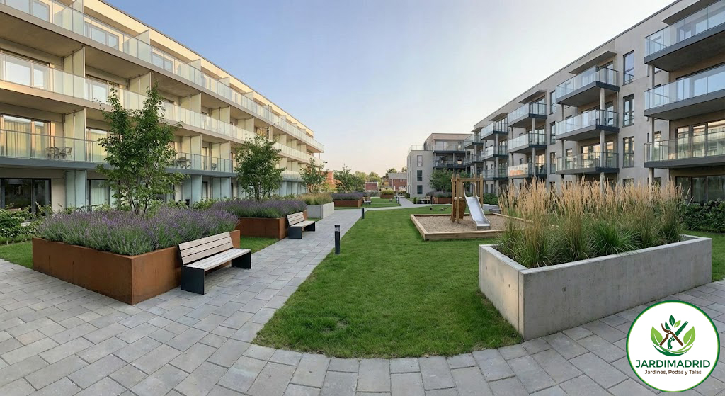 jardin y zonas verdes comunidad de vecinos